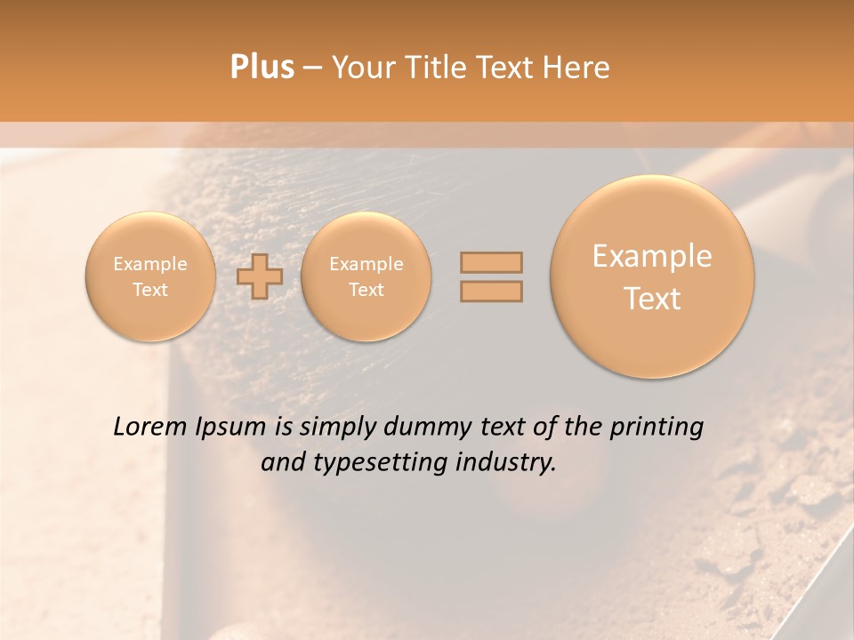 Mineral Beauty Beige PowerPoint Template