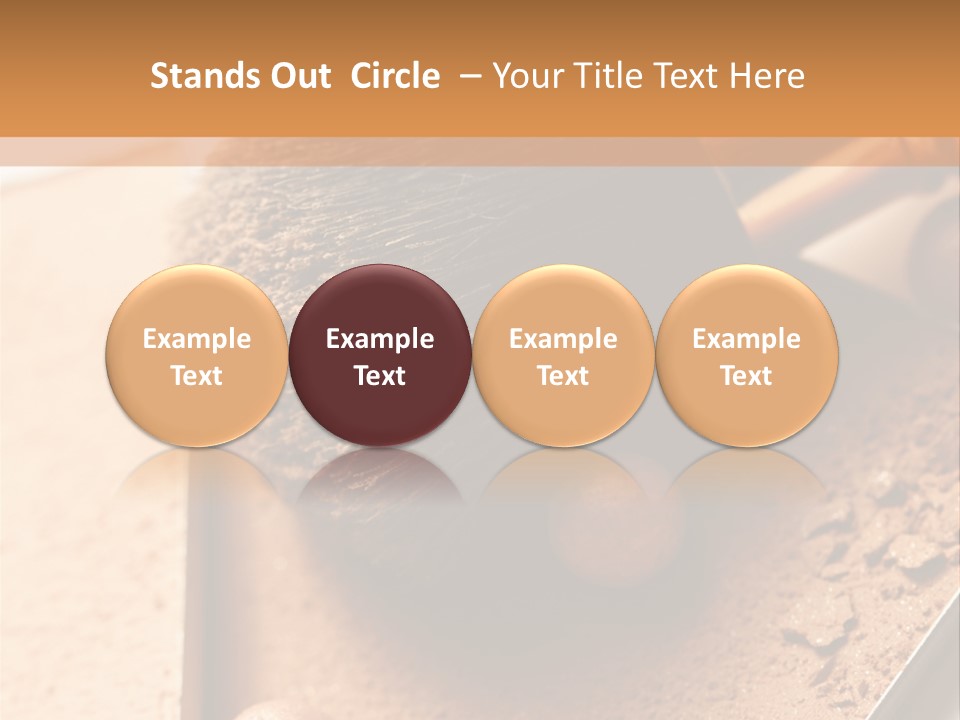 Mineral Beauty Beige PowerPoint Template
