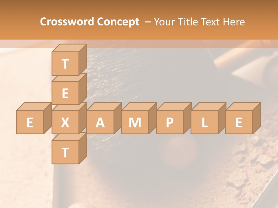 Mineral Beauty Beige PowerPoint Template