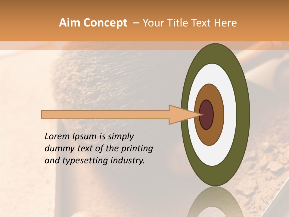 Mineral Beauty Beige PowerPoint Template