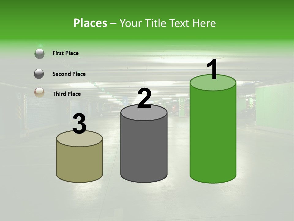 Indoors Gray Floor PowerPoint Template