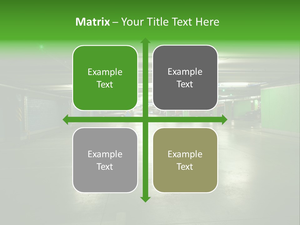 Indoors Gray Floor PowerPoint Template