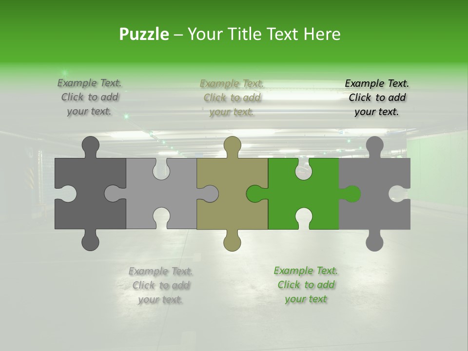 Indoors Gray Floor PowerPoint Template