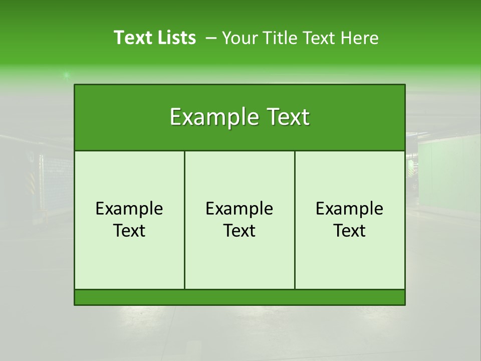 Indoors Gray Floor PowerPoint Template