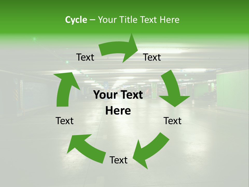 Indoors Gray Floor PowerPoint Template