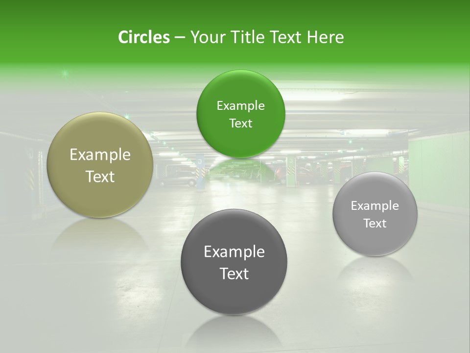 Indoors Gray Floor PowerPoint Template