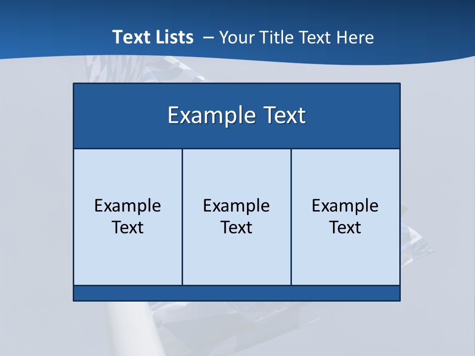 Blue Celebrate White PowerPoint Template