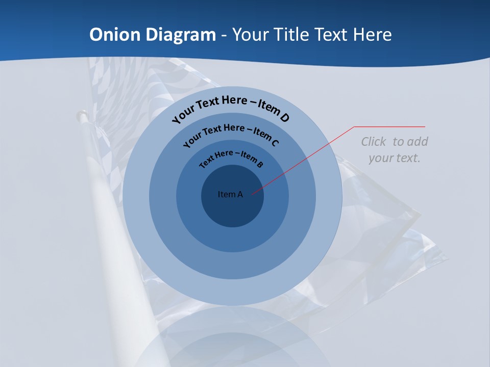 Blue Celebrate White PowerPoint Template