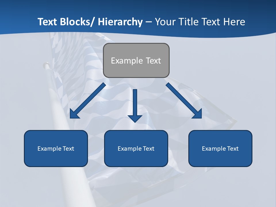 Blue Celebrate White PowerPoint Template