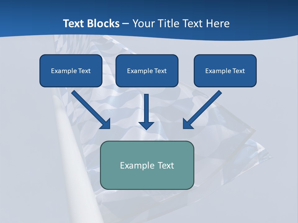 Blue Celebrate White PowerPoint Template