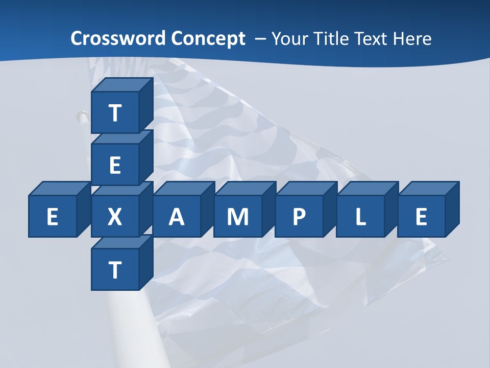 Blue Celebrate White PowerPoint Template