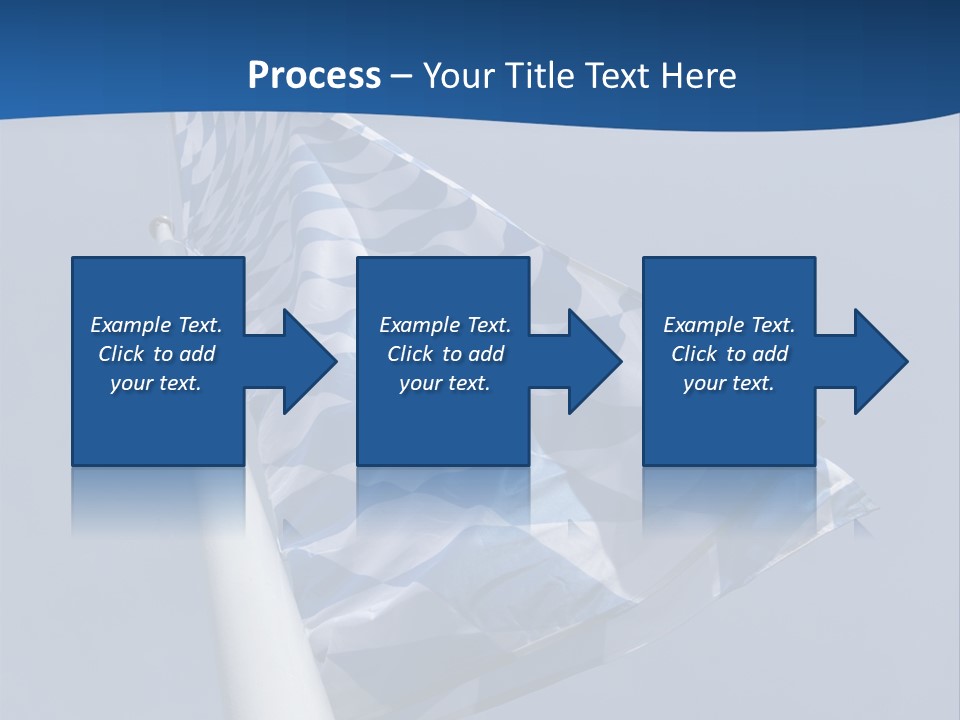 Blue Celebrate White PowerPoint Template