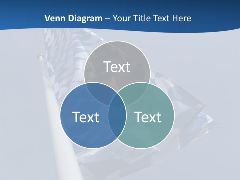 Blue Celebrate White PowerPoint Template