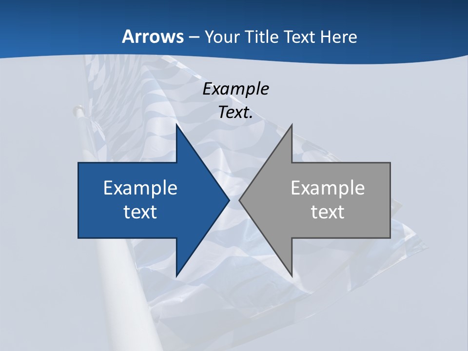 Blue Celebrate White PowerPoint Template