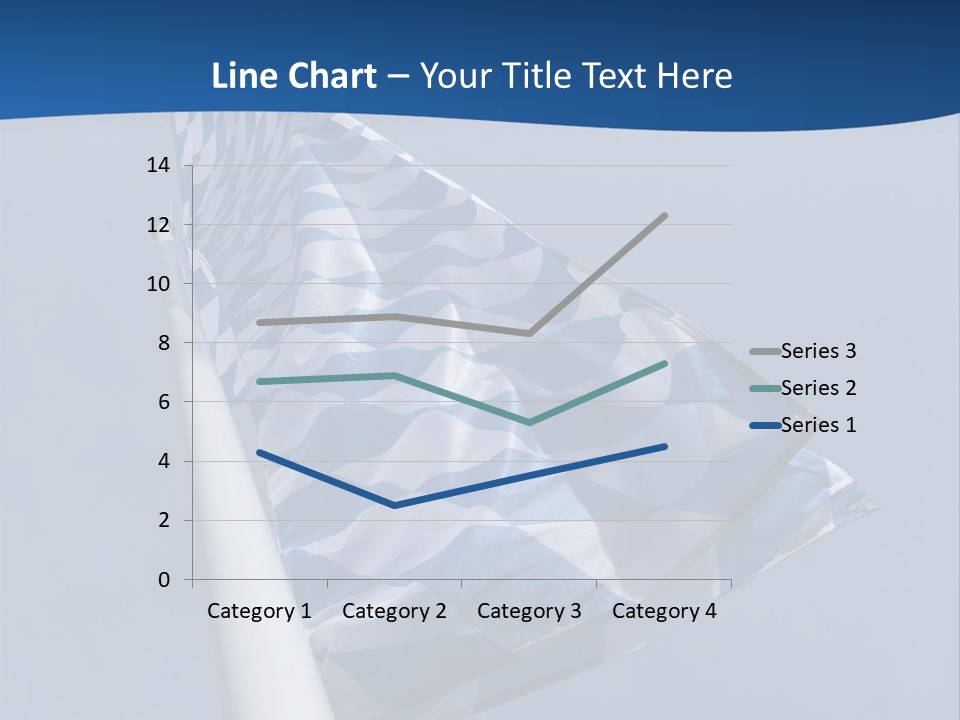 Blue Celebrate White PowerPoint Template