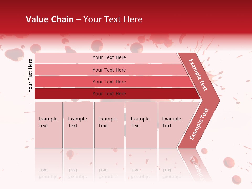 Spill Flow Splattered PowerPoint Template