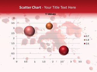 Spill Flow Splattered PowerPoint Template
