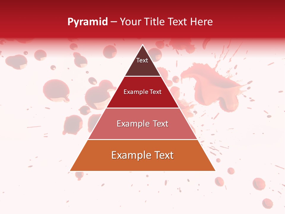 Spill Flow Splattered PowerPoint Template