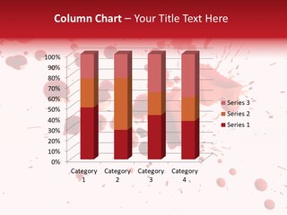 Spill Flow Splattered PowerPoint Template