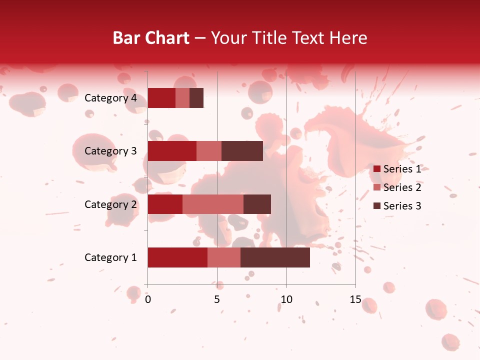Spill Flow Splattered PowerPoint Template