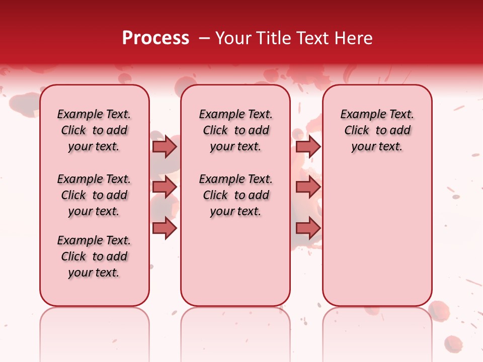 Spill Flow Splattered PowerPoint Template