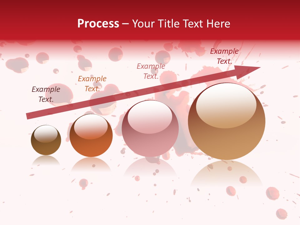Spill Flow Splattered PowerPoint Template