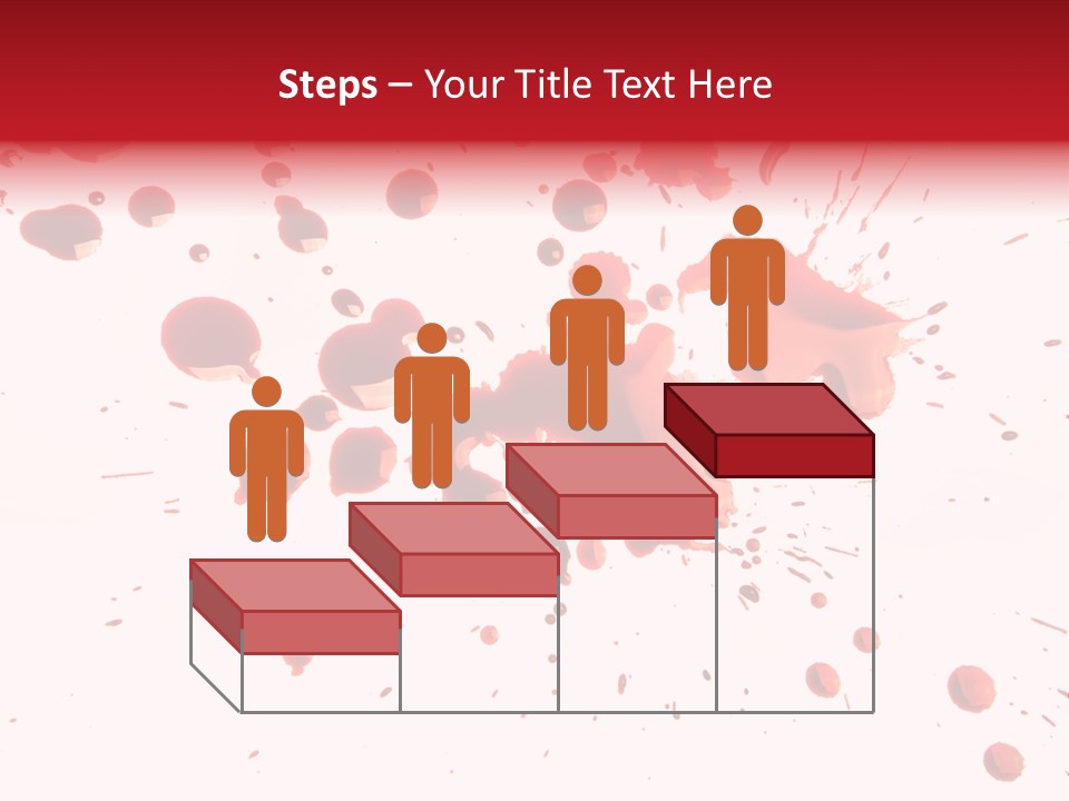 Spill Flow Splattered PowerPoint Template