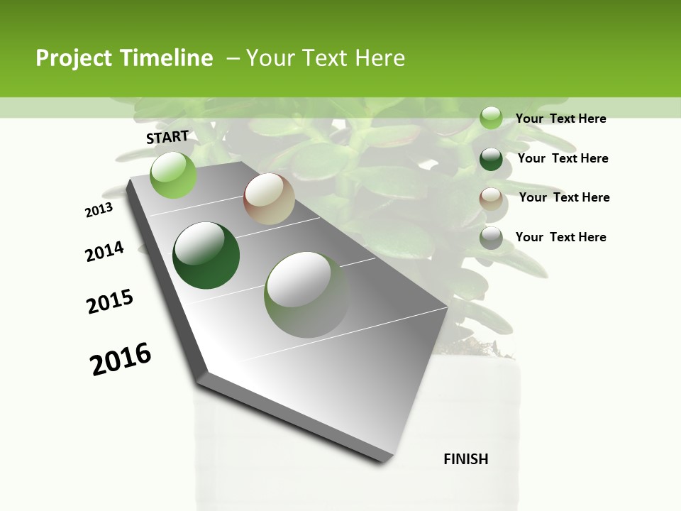 Floral Indoor Color PowerPoint Template