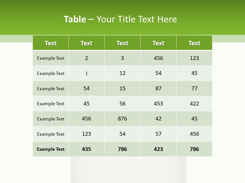 Floral Indoor Color PowerPoint Template