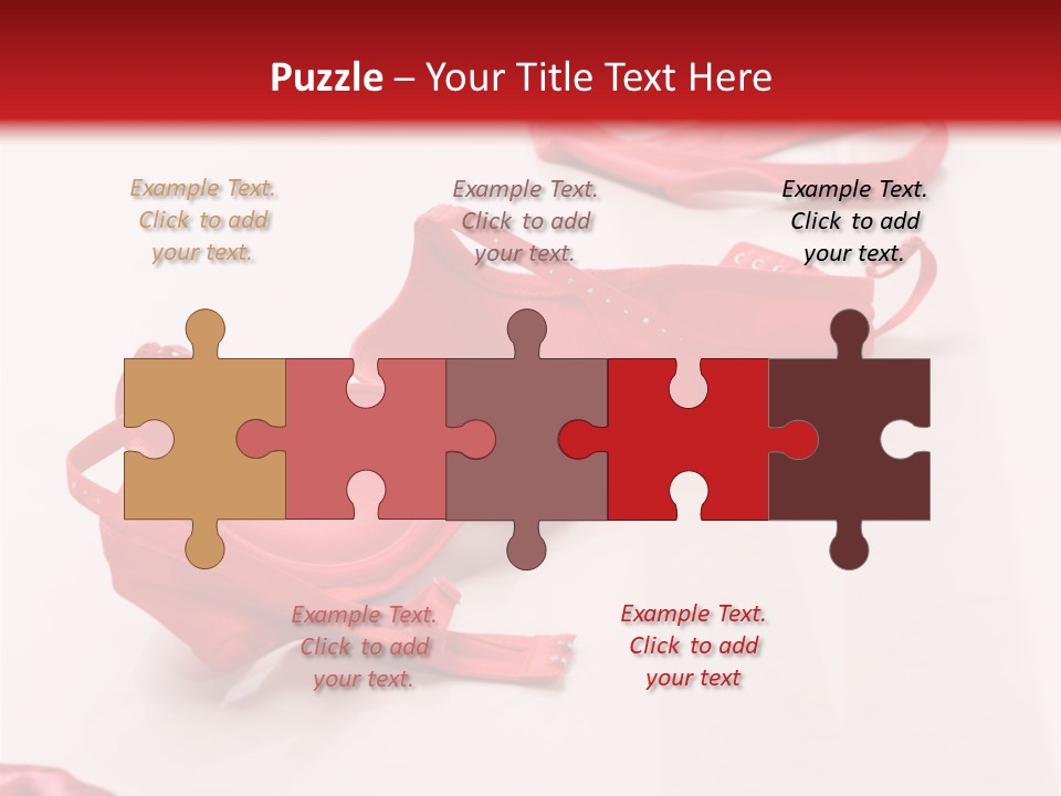 Leg Undress Female PowerPoint Template