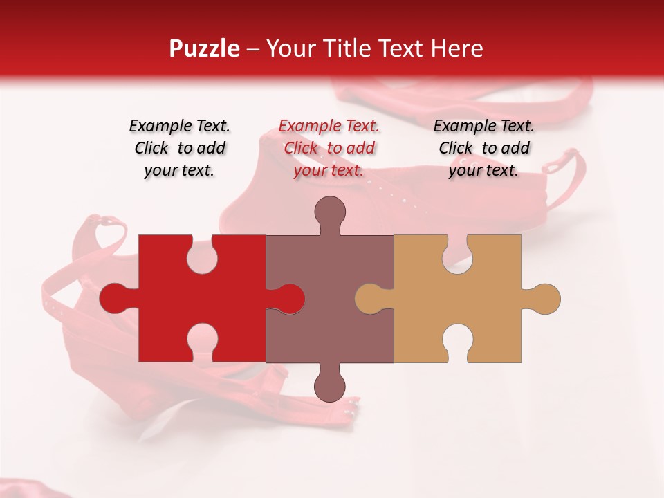 Leg Undress Female PowerPoint Template