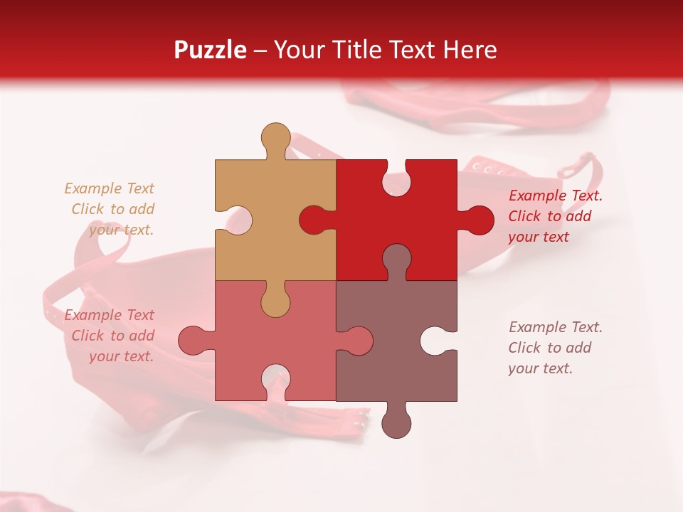 Leg Undress Female PowerPoint Template