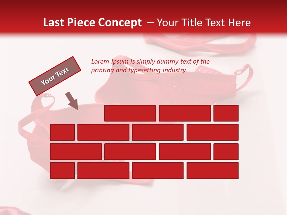 Leg Undress Female PowerPoint Template