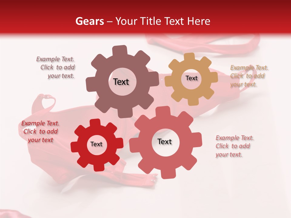 Leg Undress Female PowerPoint Template