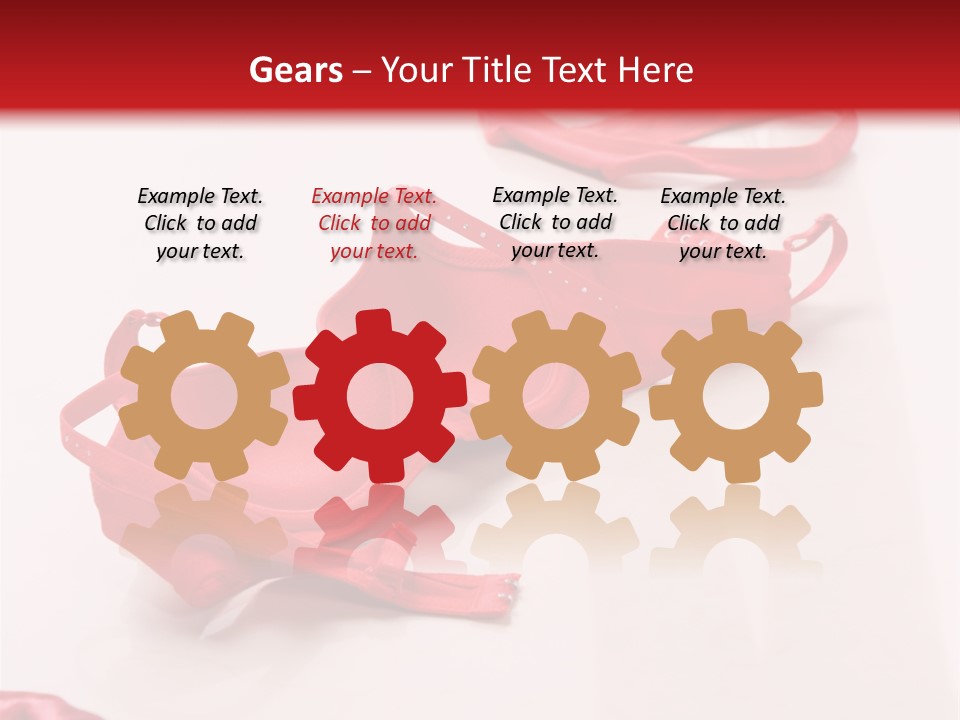 Leg Undress Female PowerPoint Template