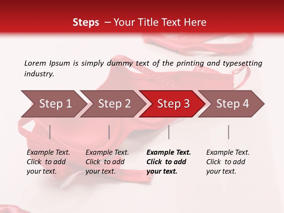 Leg Undress Female PowerPoint Template