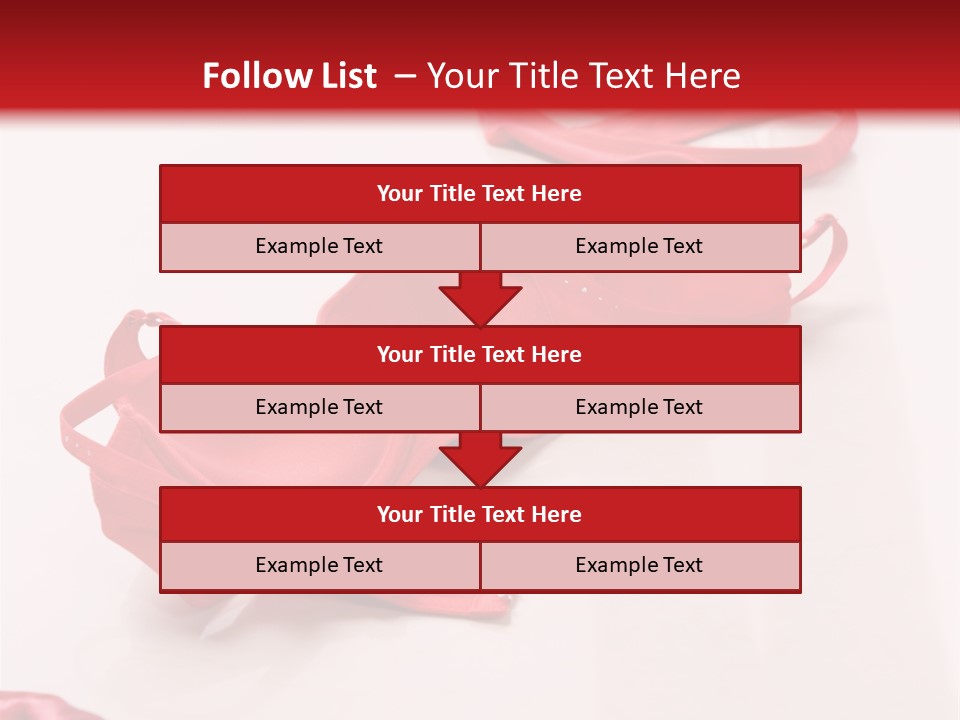 Leg Undress Female PowerPoint Template