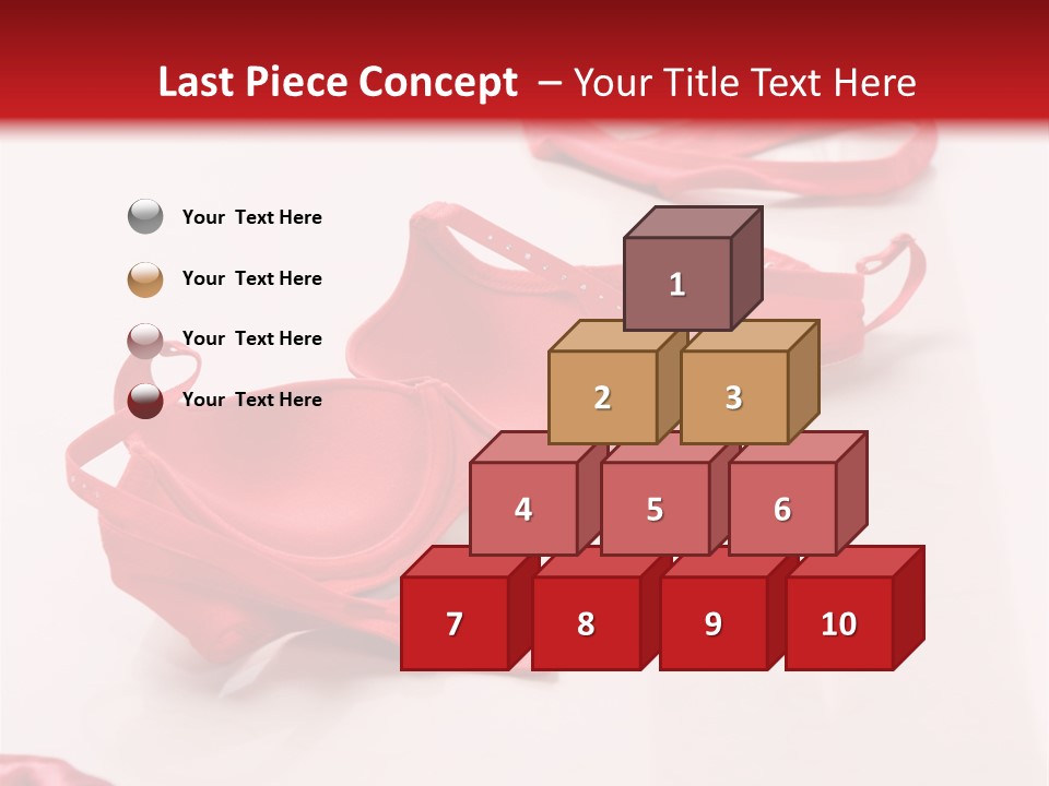 Leg Undress Female PowerPoint Template