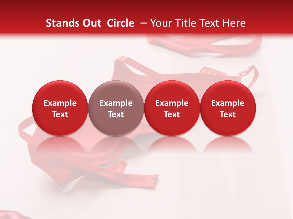 Leg Undress Female PowerPoint Template