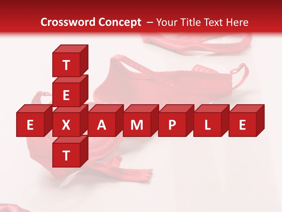 Leg Undress Female PowerPoint Template