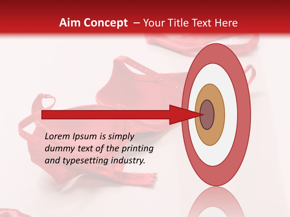 Leg Undress Female PowerPoint Template