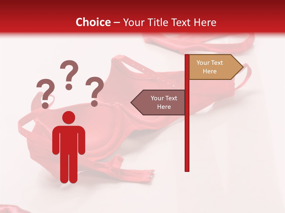 Leg Undress Female PowerPoint Template