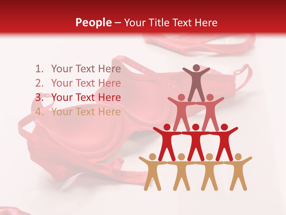 Leg Undress Female PowerPoint Template