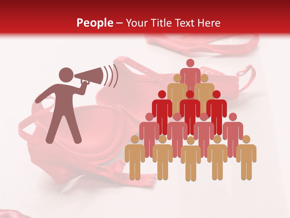 Leg Undress Female PowerPoint Template