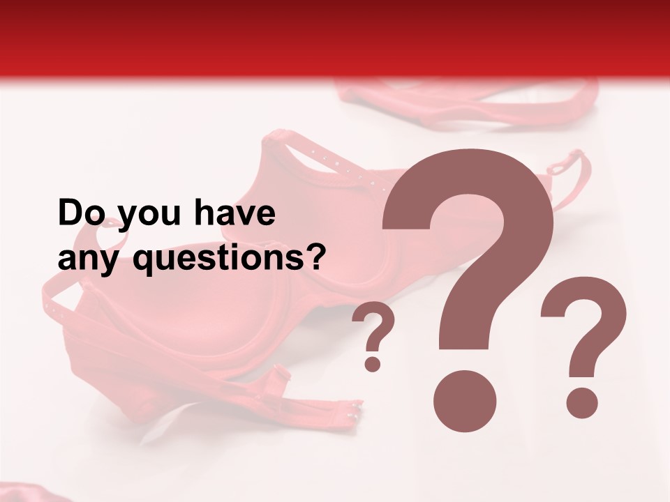 Leg Undress Female PowerPoint Template