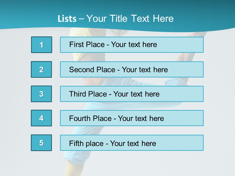 Attractive Studio Sensuality PowerPoint Template