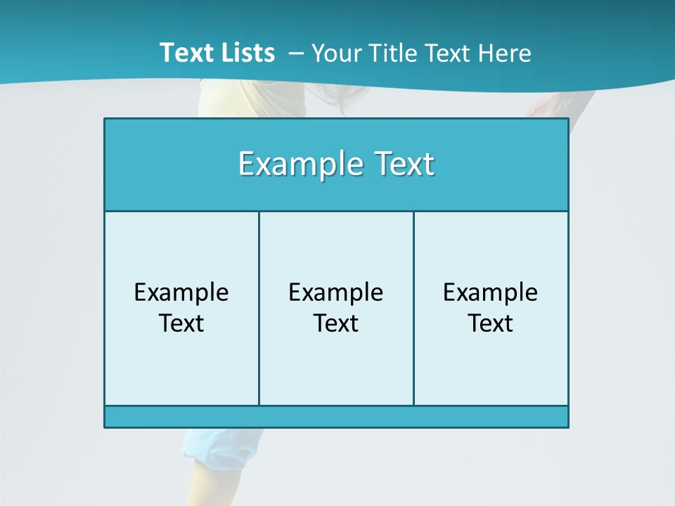 Attractive Studio Sensuality PowerPoint Template