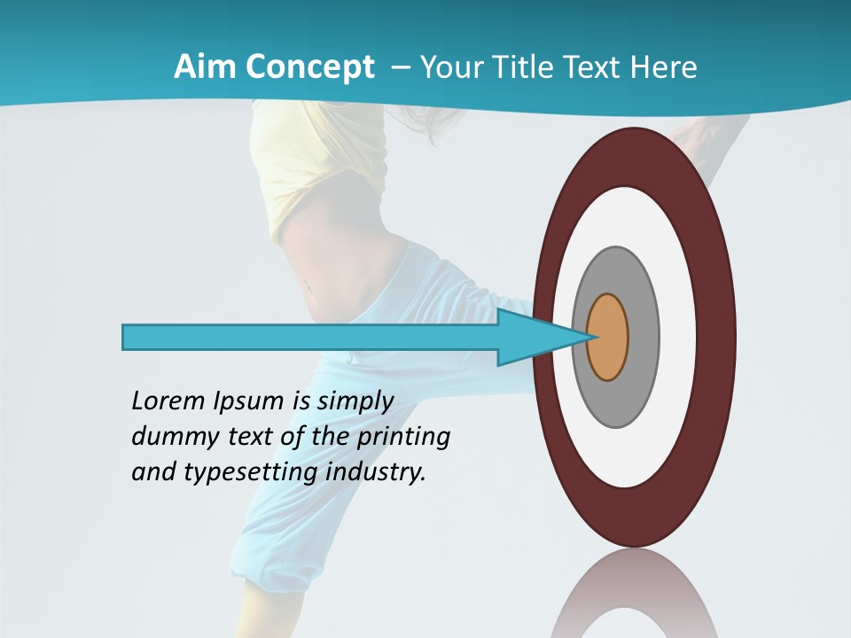 Attractive Studio Sensuality PowerPoint Template