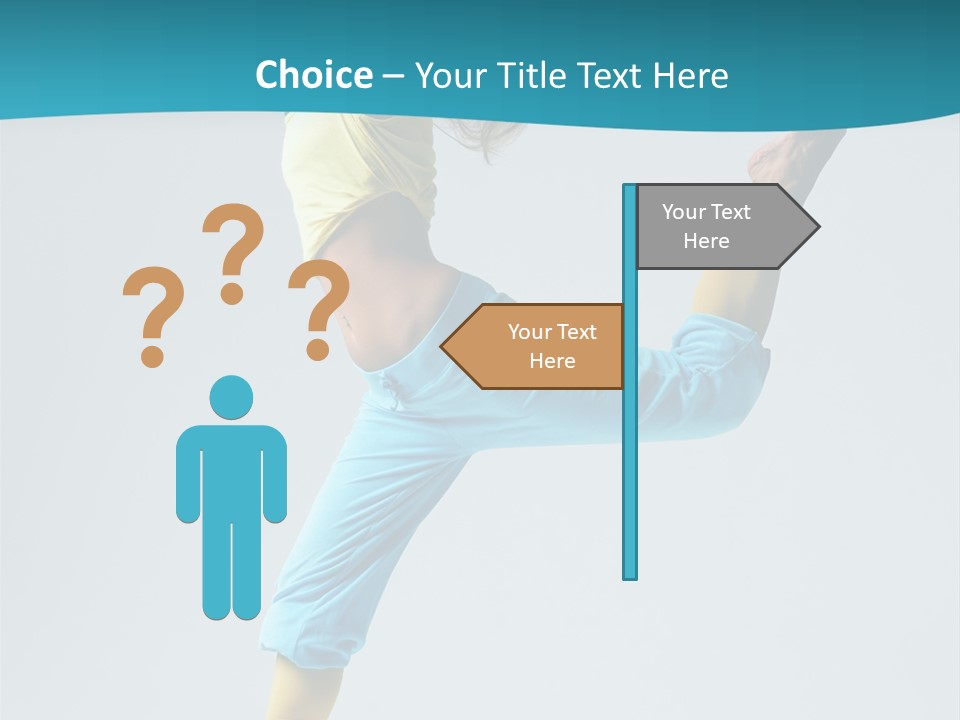 Attractive Studio Sensuality PowerPoint Template