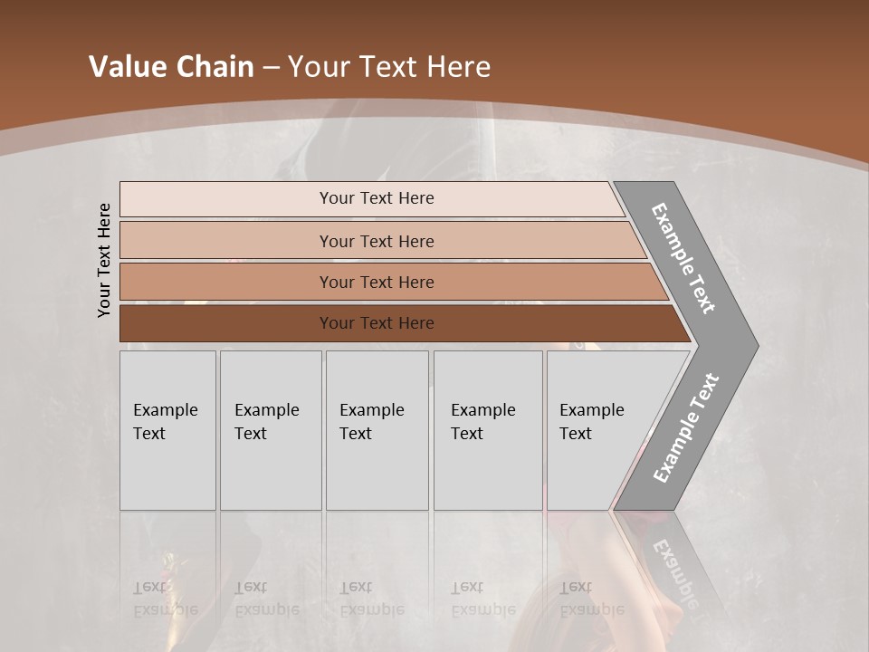 Acrobatic Posing Fashion PowerPoint Template